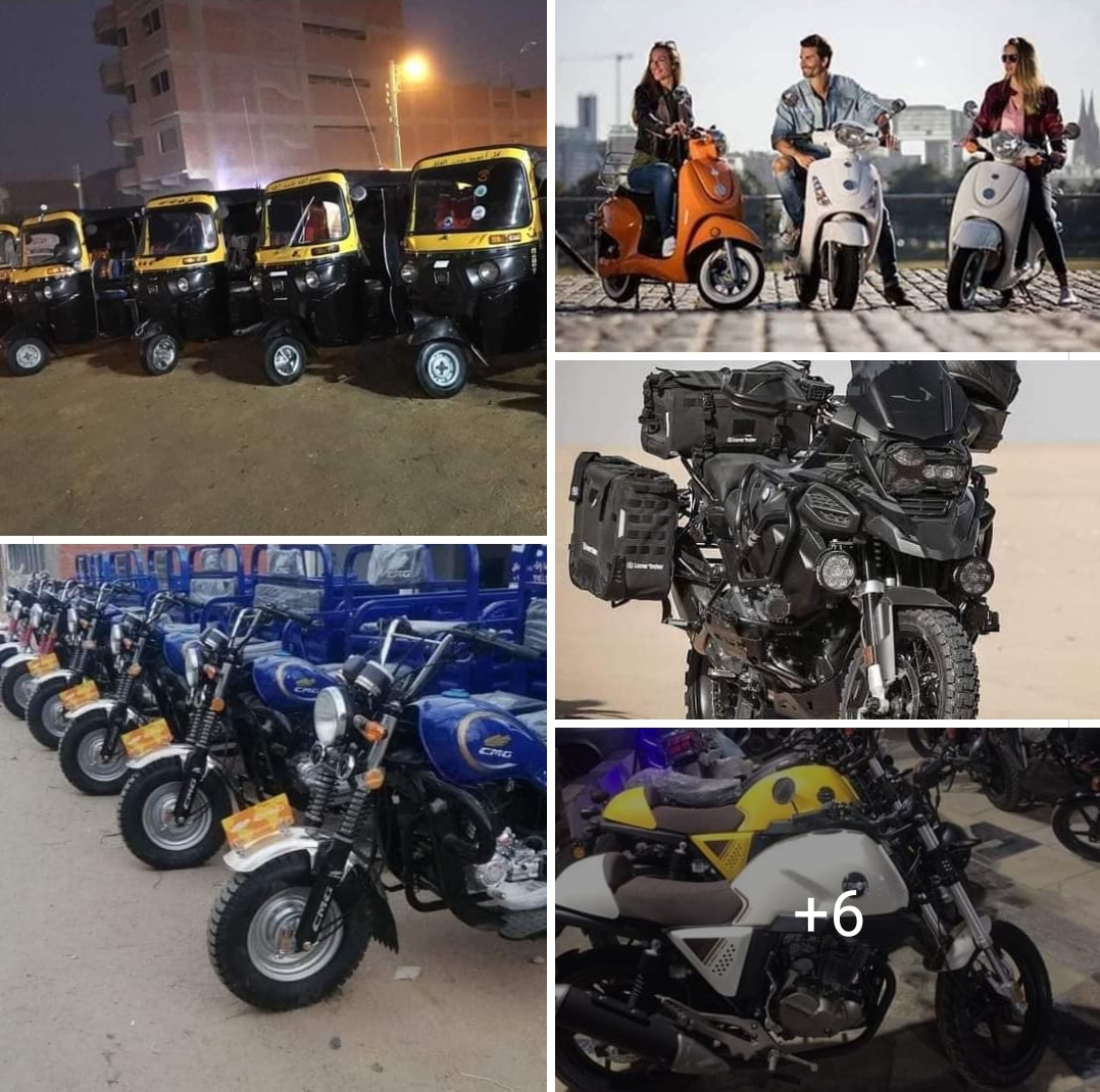 تكاتك _ تروسيكلات _ موتوسيكلات _ إسكوتر  🛴🛵🏍️🚦
